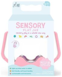 Glo Pals, Słoik sensoryczny do napełnienia wodą, kolor różowy