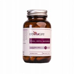 Orovitacare Włosy Skóra Paznokcie 60 tabletek one size