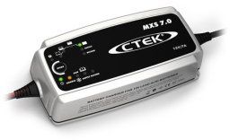 Prostownik MXS 7.0, napięcie ładowania: 12 V, prąd ładowania: 7A, napięcie zasilania: 230V, rodzaj akumulatora: AGM/Ca/Ca/EFB/GEL/MF/WET