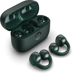 Słuchawki Motorola Moto Buds Loop - Trekking Green (PG38C07165)