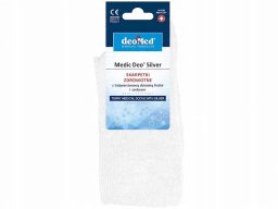 SKARPETY MEDIC DEO SILVER 41-43 BIAŁE