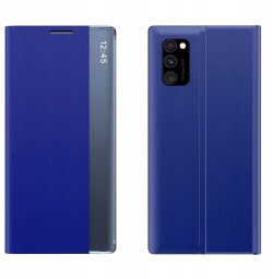 New Sleep Case pokrowiec etui z klapką z funkcją podstawki Xiaomi Redmi Note 11T 5G / Redmi Note 11S 5G / Poco M4 Pro 5G  niebieski