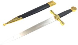 Stalowy sztylet rycerski - replika