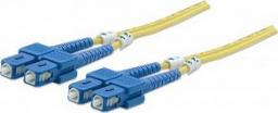  Intellinet Network Solutions Patchcord światłowodowy SC - SC, OS2, 9/125um, Duplex, Singlemode, 1m (470605)