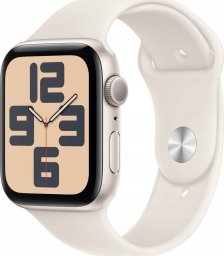 Smartwatch Apple Watch SE GPS 44mm Starlight Alu Sport M/L Beżowy  (MXEV3QF/A)