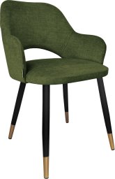 Krzesło Milano noga czarna/złota Vogue 11