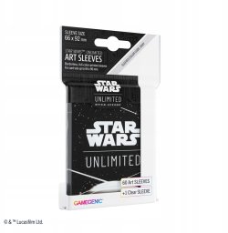 Gamegenic: Star Wars Unlimited - Art Sleeves - Card Back White