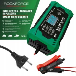 Prostownik ładowarka do akumulatora LCD