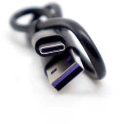 Kabel USB Vega Economy kabel USB TYP-C 5A czarny 30CM (35130)