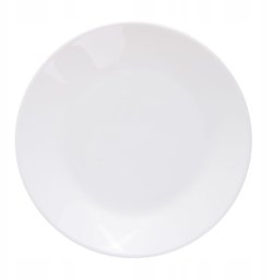 Talerz deserowy 18 cm Arcopal Zelie biały
