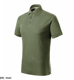 Prime (GOTS) - ADLER - Prime (GOTS) - Koszulka polo męska, Certified by Intertek GOTS-14289, 200 g/m2, 100 % bawełna organiczna - khaki S