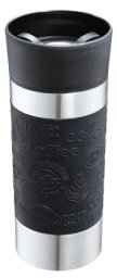 Kubek termiczny Cilio, 0,36 l, czarny