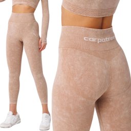 DAMSKIE LEGGINSY SPORTOWE CARPATREE YASMINE NA SIŁOWNIĘ SEAMLESS R S