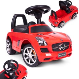 Jeździk, pchacz Mercedes czerwony SLS AMG czerwony