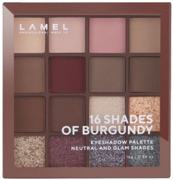 Lamel Paleta cieni Shades of Burgundy No. 16-4 16g