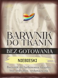 Lazur BARWNIK DO TKANIN NIEBIESKI 15g