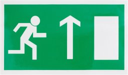 Monroe STICKER EXIT UP RIGHT 100X180MM