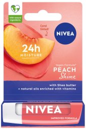 Nivea Pielęgnująca pomadka do ust Peach Shine 4.8g
