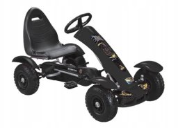 Gokart Na Pedały F618 Czarny