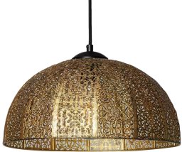 Jadalniana lampa wisząca Maestro ABR-LWE-E27 Abruzzo metalowa złota