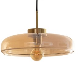 Wisząca lampa Artel ABR-SLWA-E27 Abruzzo do jadalni złoty bursztynowy