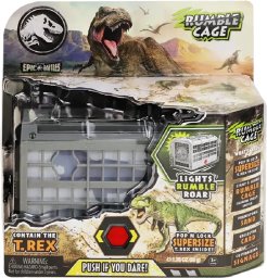 Jurassic Rebirth Battles Rumble Cage