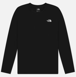 Bluzka damska z długim rękawem The North Face L/S Simple Dome Tee - tnf black rozmiar: xs