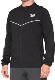 Kurtka męska 100% Kurtka męska 100% CORRIDOR Stretch Windbreaker Black roz. M