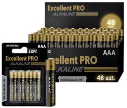 BATERIA ALKAICZNA EXCELLENT POWER LR03/AAA 1,5V op. 48SZT.