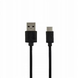 ECONOMY KABEL USB TYP-C CZARNY 2.4A 2M