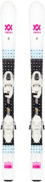 Narty dziecięce VOLKL FLAIR JR + wiązania MARKER VMOTION 7.0 JR z GRIP WALK 160 cm