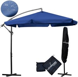 Parasol Lehmann modrakowy niebieski chabrowy ogrodowy