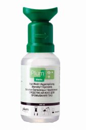Płyn do oczu PLUM Eyewash, 0,9% chlorku sodu, z nakładką na oko, 500ml