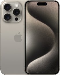 Smartfon Apple iPhone 15 Pro 128GB Natural Titanium (MTUX3PX/A)