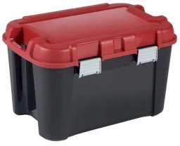 Kaste ar vaku Totem 60L 59x39 5x36cm melna/sarkana 5412006789394