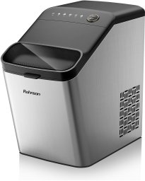 Rohnson výrobník ledu, 135 W, 15 kg za den, automatické čištění, chladivo R600a