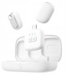 Zestaw do bezprzewodowej transmisji dźwięku Ulanzi A30 Tiny - USB-C, biały