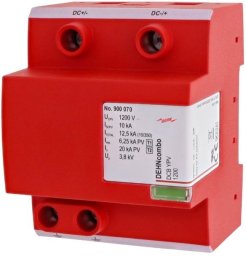 Ogranicznik przepięciowy DC DEHNcombo YPV do systemów PV do 1200V 4P typ I+II