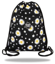 Worek na obuwie coolpack vert daisy black stokrotki