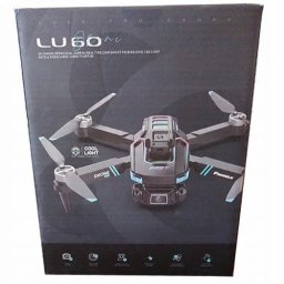 Dron LU60 Podwójna Kamera HD Światła LED Aplikacja Czarny