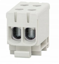 Pozostali Listwa zaciskowa LZ F-ELEKTRO F2.0295 w korpusie ZU 1-torowa (2x50/2x50mm2) Al/Cu szary