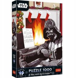 PUZZLE 1000 XMAS PremPlus Święta zDarthVader 12085