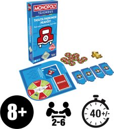 MONOPOLY Board game Free Parking Jackpot expansion (In Estonian lang.)