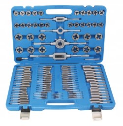 SATRA SET OF TAPS AND DIES M2-M18 110 PCS.