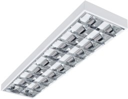Kanlux Oprawa nasufitowa rastrowa 2x36 W G13 RSTR N 236/4LED/NT Kanlux 31058