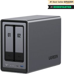 NAS serveris UGREEN NASync DXP2800, 2 skyrių
