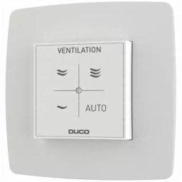 Duco CO2 Room sensor with command RF/Wired white