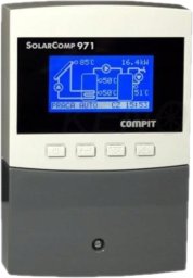 Sterownik solarny Compit 971  - Sterowniki, regulatory