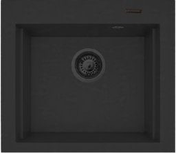 Zlew SIROS (57x51,5) 1B, volcano Black Edition