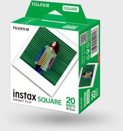 Fujifilm | Instax Square Glossy Instant film (2x10pl) | 86 x 72 mm | Image dimensions: 62 × 62 mm | Quantity 20